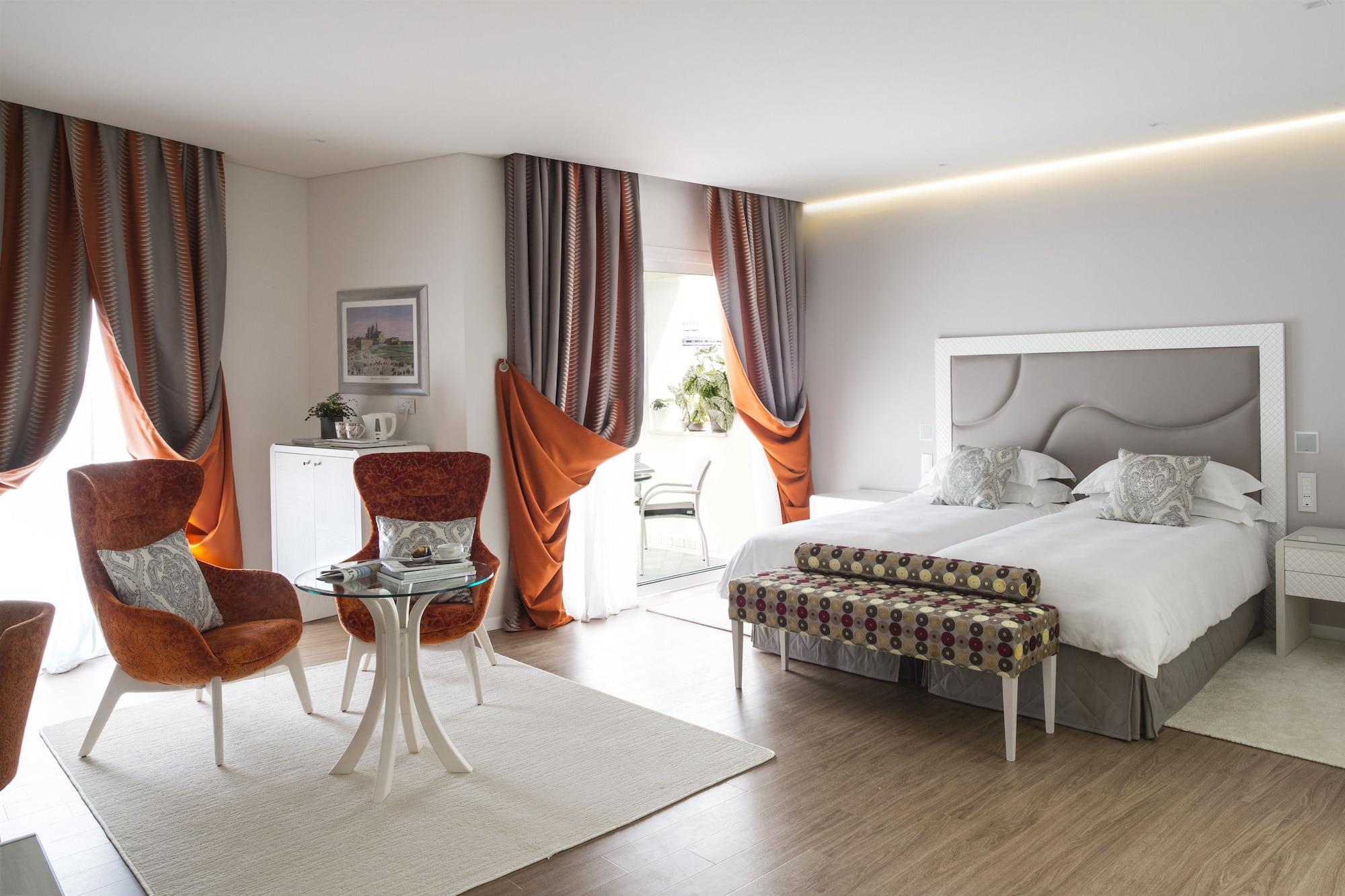 Grand Hotel Trieste & Victoria Abano Terme Exteriér fotografie A room at the hotel